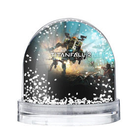 Снежный шар Titanfall: в Ухте, Пластик | Изображение внутри шара печатается на глянцевой фотобумаге с двух сторон | мех | мехи | пилот | пилоты | спектр | спектры | титан