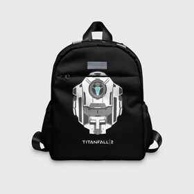 Детский рюкзак 3D с принтом Titanfall в Ухте, 100% полиэстер | лямки с регулируемой длиной, сверху петелька, чтобы рюкзак можно было повесить на вешалку. Основное отделение закрывается на молнию, как и внешний карман. Внутри дополнительный карман. По бокам два дополнительных кармашка | мех | мехи | пилот | пилоты | спектр | спектры | титан