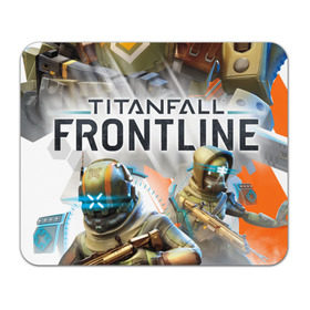 Коврик прямоугольный с принтом Titanfall в Ухте, натуральный каучук | размер 230 х 185 мм; запечатка лицевой стороны | Тематика изображения на принте: мех | мехи | пилот | пилоты | спектр | спектры | титан