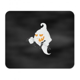 Коврик прямоугольный с принтом Привидение в Ухте, натуральный каучук | размер 230 х 185 мм; запечатка лицевой стороны | 