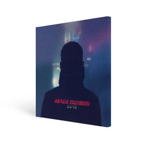 Холст квадратный с принтом Бегущий по лезвию в Ухте, 100% ПВХ |  | 2049 | blade runner | cyberpunk | андроид | бегущий по лезвию | кей | киберпанк | репликант | рик декарт