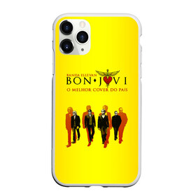 Чехол для iPhone 11 Pro матовый с принтом Группа Bon Jovi в Ухте, Силикон |  | bon jovi | бон | бон джови | глэм | группа | джови | джон | рок | хард