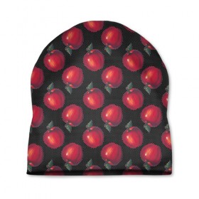Шапка 3D Яблочки: в Ухте, 100% полиэстер | универсальный размер, печать по всей поверхности изделия |
