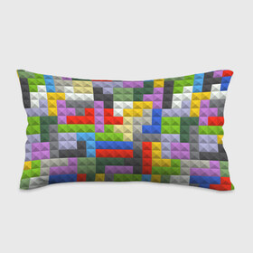 Подушка 3D антистресс с принтом Плитка в Ухте, наволочка — 100% полиэстер, наполнитель — вспененный полистирол | состоит из подушки и наволочки на молнии | квадрат | куб | кубик | плитка | текстура
