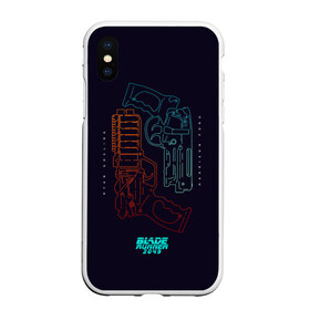 Чехол для iPhone XS Max матовый с принтом Blade Runner 2049 в Ухте, Силикон | Область печати: задняя сторона чехла, без боковых панелей | 2049 | blade runner | bladerunner