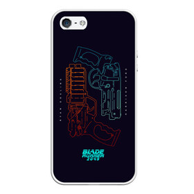 Чехол для iPhone 5/5S матовый с принтом Blade Runner 2049 в Ухте, Силикон | Область печати: задняя сторона чехла, без боковых панелей | 2049 | blade runner | bladerunner