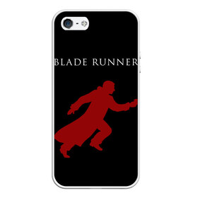 Чехол для iPhone 5/5S матовый с принтом Blade Runner в Ухте, Силикон | Область печати: задняя сторона чехла, без боковых панелей | 2049 | blade runner | bladerunner