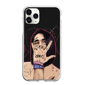 Чехол для iPhone 11 Pro матовый с принтом Face Фэйс в Ухте, Силикон |  | rap | рэпер | фейс | фэйс