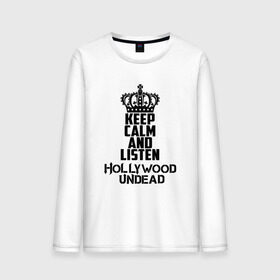 Мужской лонгслив хлопок с принтом Keep calm and listen HU в Ухте, 100% хлопок |  | charlie scene | danny | funny man | hollywood | j dog | johnny 3 tears | undead | альтернативный | андед | голивуд | голливудская | группа | кранккор | метал | нежить | ню | реп | рок | рэп | рэпкор