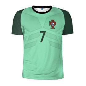 Мужская футболка 3D спортивная с принтом Ronaldo away 17-18 в Ухте, 100% полиэстер с улучшенными характеристиками | приталенный силуэт, круглая горловина, широкие плечи, сужается к линии бедра | Тематика изображения на принте: champion | confederation | cristiano | cup | euro | portugal | ronaldo | world | европы | конфедераций | криштиану | кубок | мира | португалия | роналду