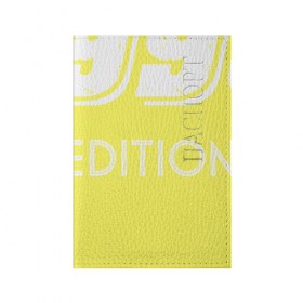 Обложка для паспорта матовая кожа с принтом limited edition 1990 в Ухте, натуральная матовая кожа | размер 19,3 х 13,7 см; прозрачные пластиковые крепления | Тематика изображения на принте: 1990 | день рождения | подарок | праздник