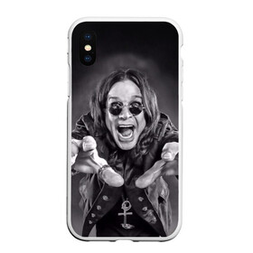 Чехол для iPhone XS Max матовый с принтом Оззи Осборн в Ухте, Силикон | Область печати: задняя сторона чехла, без боковых панелей | black sabbath | ozzy osbourne | оззи осборн
