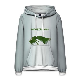 Мужская толстовка 3D с принтом Imagine Dragons Demons в Ухте, 100% полиэстер | двухслойный капюшон со шнурком для регулировки, мягкие манжеты на рукавах и по низу толстовки, спереди карман-кенгуру с мягким внутренним слоем. | альтернативный | американская | группа | драгонс | имеджин | инди | индирок | поп | рок | электроник