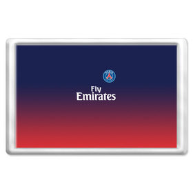 Магнит 45*70 с принтом PSG 2018 Original #12 в Ухте, Пластик | Размер: 78*52 мм; Размер печати: 70*45 | fc | fly emirates | paris | psg | лого | париж | псж | спорт | спортивные | фк | футбольный клуб