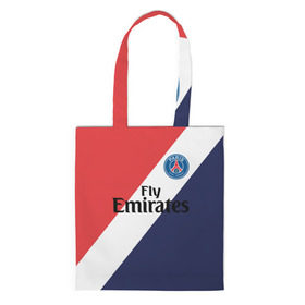 Сумка 3D повседневная с принтом PSG 2018 Original #14 в Ухте, 100% полиэстер | Плотность: 200 г/м2; Размер: 34×35 см; Высота лямок: 30 см | fc | fly emirates | paris | psg | лого | париж | псж | спорт | спортивные | фк | футбольный клуб