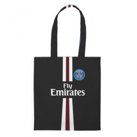 Сумка 3D повседневная с принтом PSG 2018 Original #15 в Ухте, 100% полиэстер | Плотность: 200 г/м2; Размер: 34×35 см; Высота лямок: 30 см | fc | fly emirates | paris | psg | лого | париж | псж | спорт | спортивные | фк | футбольный клуб