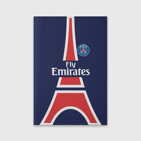 Обложка для паспорта матовая кожа с принтом PSG 2018 Original #18 в Ухте, натуральная матовая кожа | размер 19,3 х 13,7 см; прозрачные пластиковые крепления | 