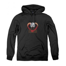 Женская толстовка хлопок с принтом Dovahkiin в Ухте, френч-терри, мягкий теплый начес внутри (100% хлопок) | карман-кенгуру, эластичные манжеты и нижняя кромка, капюшон с подкладом и шнурком | dovahkiin | skyrim dragonborn | the elder scrolls