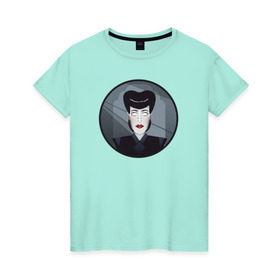 Женская футболка хлопок Рейчел: в Ухте, 100% хлопок | прямой крой, круглый вырез горловины, длина до линии бедер, слегка спущенное плечо |