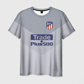 Мужская футболка 3D с принтом Atletico Madrid Original #9 в Ухте, 100% полиэфир | прямой крой, круглый вырез горловины, длина до линии бедер | 
