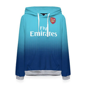 Женская толстовка 3D Арсенал Форма Гостевая 17/18: в Ухте, 100% полиэстер  | двухслойный капюшон со шнурком для регулировки, мягкие манжеты на рукавах и по низу толстовки, спереди карман-кенгуру с мягким внутренним слоем. | alexis | arsenal | england | gooners | henry | london | ozil | sanchez | алексис | англия | анри | арсенал | канониры | лондон | озил | санчес | футбольная форма | футбольный клуб