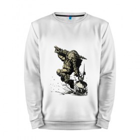 Мужской свитшот хлопок с принтом BIOSHOCK в Ухте, 100% хлопок |  | Тематика изображения на принте: bioshock