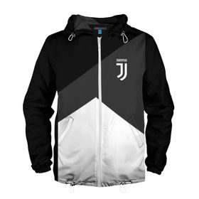 Мужская ветровка 3D с принтом Juventus 2018 Original #8 в Ухте, 100% полиэстер | подол и капюшон оформлены резинкой с фиксаторами, два кармана без застежек по бокам, один потайной карман на груди | juventus | спорт | футбол | футбольный клуб | ювентус