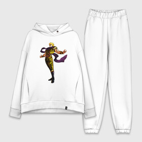 Женский костюм хлопок Oversize с принтом Дио Брандо в Ухте,  |  | anime | jojo | jojos bizarre adventure | аниме | дио брандо
