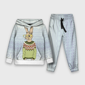 Детский костюм 3D (с толстовкой) Кролик хипстер: в Ухте,  |  | зима | кролик | новый год | подарок | рождество