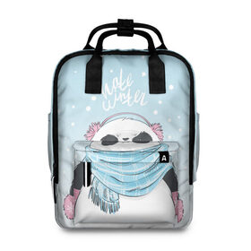 Женский рюкзак 3D Hate winter: в Ухте, 100% полиэстер | лямки с регулируемой длиной, сверху ручки, чтобы рюкзак нести как сумку. Основное отделение закрывается на молнию, как и внешний карман. Внутри два дополнительных кармана, один из которых закрывается на молнию. По бокам два дополнительных кармашка, куда поместится маленькая бутылочка
 | зима | новый год | подарок | рождество