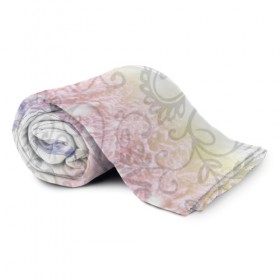 Плед 3D с принтом Зимний лес в Ухте, 100% полиэстер | закругленные углы, все края обработаны. Ткань не мнется и не растягивается | зима | рождество