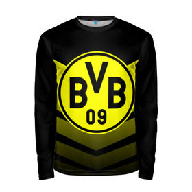 Мужской лонгслив 3D с принтом FC Borussia 2018 Original #15 в Ухте, 100% полиэстер | длинные рукава, круглый вырез горловины, полуприлегающий силуэт | Тематика изображения на принте: боруссия | дортмунд