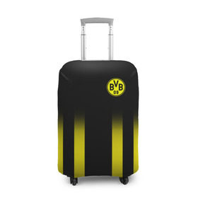 Чехол для чемодана 3D с принтом FC Borussia 2018 Line в Ухте, 86% полиэфир, 14% спандекс | двустороннее нанесение принта, прорези для ручек и колес | боруссия | дортмунд