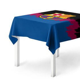 Скатерть 3D с принтом FC Barcelona 2018 Paints в Ухте, 100% полиэстер (ткань не мнется и не растягивается) | Размер: 150*150 см | fc | manchester united | манчестер юнайтед | спорт | спортивные | фк | футбол