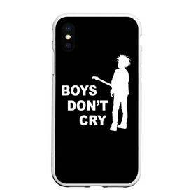 Чехол для iPhone XS Max матовый с принтом The Cure в Ухте, Силикон | Область печати: задняя сторона чехла, без боковых панелей | robert smith | rock band | the cure | uk | британия | роберт смит | рок группа