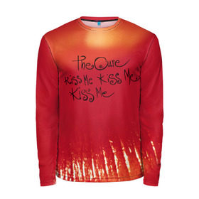 Мужской лонгслив 3D с принтом The Cure в Ухте, 100% полиэстер | длинные рукава, круглый вырез горловины, полуприлегающий силуэт | robert smith | rock band | the cure | uk | британия | роберт смит | рок группа