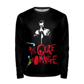 Мужской лонгслив 3D The Cure: в Ухте, 100% полиэстер | длинные рукава, круглый вырез горловины, полуприлегающий силуэт | robert smith | rock band | the cure | uk | британия | роберт смит | рок группа