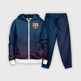 Детский костюм 3D с принтом FC Barca 2018 Creative uniform в Ухте,  |  | fc | fc barcelona | fcb | барселона | спорт | спортивные | фк | футбол