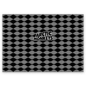 Поздравительная открытка с принтом Arctic Monkeys в Ухте, 100% бумага | плотность бумаги 280 г/м2, матовая, на обратной стороне линовка и место для марки
 | 