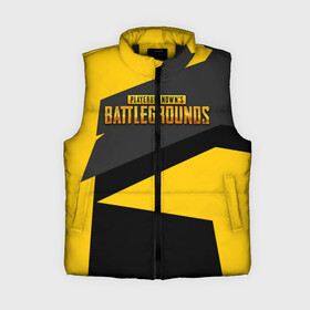 Женский жилет утепленный 3D с принтом PUBG Cybersport 2 в Ухте,  |  | playerunknowns battlegrounds | pubg | шутеры