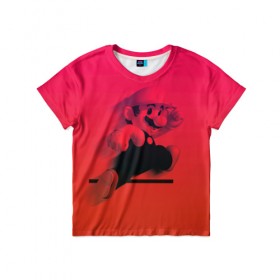 Детская футболка 3D с принтом Mario в Ухте, 100% гипоаллергенный полиэфир | прямой крой, круглый вырез горловины, длина до линии бедер, чуть спущенное плечо, ткань немного тянется | nintendo | марио | нинтендо