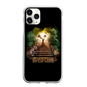 Чехол для iPhone 11 Pro матовый с принтом Led Zeppelin в Ухте, Силикон |  | led zeppelin | джимми пейдж | джон генри бонэм | джон пол джонс | лед зеппелин | роберт плант