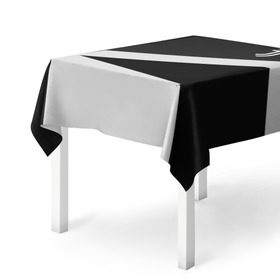 Скатерть 3D с принтом Juventus 2018 Geometry Sport в Ухте, 100% полиэстер (ткань не мнется и не растягивается) | Размер: 150*150 см | fc | juventus | спорт | спортивные | фк | футбол | футбольный клуб | ювентус