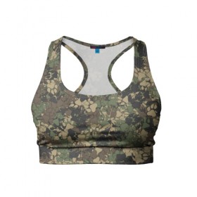 Женский спортивный топ 3D Камуфляж с волчьими следами: в Ухте, 82% полиэстер, 18% спандекс Ткань безопасна для здоровья, позволяет коже дышать, не мнется и не растягивается |  | волк | камуфляж | милитари | охота | паттерн | пес | след | собака | хаки