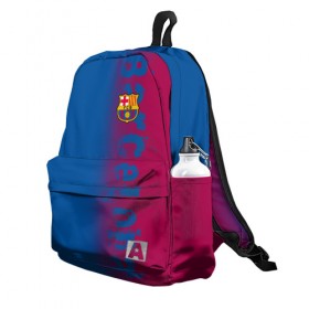 Рюкзак 3D с принтом FC Barca 2018 Original в Ухте, 100% полиэстер | лямки с регулируемой длиной, сверху петелька, чтобы рюкзак можно было повесить на вешалку. Основное отделение закрывается на молнию, как и внешний карман. Внутри два дополнительных кармана, один из которых закрывается на молнию. По бокам два дополнительных кармашка | fc | fc barcelona | fcb | барселона | спорт | спортивные | фк | футбол | футбольный клуб