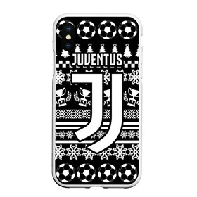 Чехол для iPhone XS Max матовый JUVENTUS ЮВЕНТУС НОВОГОДНИЙ: в Ухте, Силикон | Область печати: задняя сторона чехла, без боковых панелей | fc | juventus | спорт | спортивные | фк | футбол | футбольный клуб | ювентус