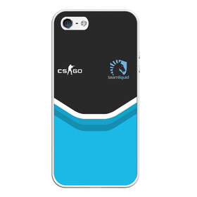 Чехол для iPhone 5/5S матовый с принтом Liquid - NitrO Player CS GO в Ухте, Силикон | Область печати: задняя сторона чехла, без боковых панелей | dota | dota 2 | team | team liquid | дота | киберспорт | логотип | эмблема