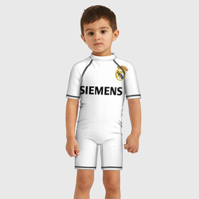 Детский купальный костюм 3D с принтом Zidane ретро в Ухте, Полиэстер 85%, Спандекс 15% | застежка на молнии на спине | champions | league | madrid | real | retro | spain | zidane | zinedine | зидан | зинедин | лига | мадрид | реал | ретро | чемпионов