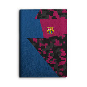 Обложка для автодокументов с принтом FC Barca 2018 Creative uniform в Ухте, натуральная кожа |  размер 19,9*13 см; внутри 4 больших “конверта” для документов и один маленький отдел — туда идеально встанут права | fc | fc barcelona | fcb | барселона | спорт | спортивные | фк | футбол | футбольный клуб