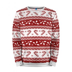 Мужской свитшот 3D с принтом Christmas fashion в Ухте, 100% полиэстер с мягким внутренним слоем | круглый вырез горловины, мягкая резинка на манжетах и поясе, свободная посадка по фигуре | Тематика изображения на принте: christmas | new year | santa | елка | елочки | новогодний | новый год | рождество | снег | снежинки